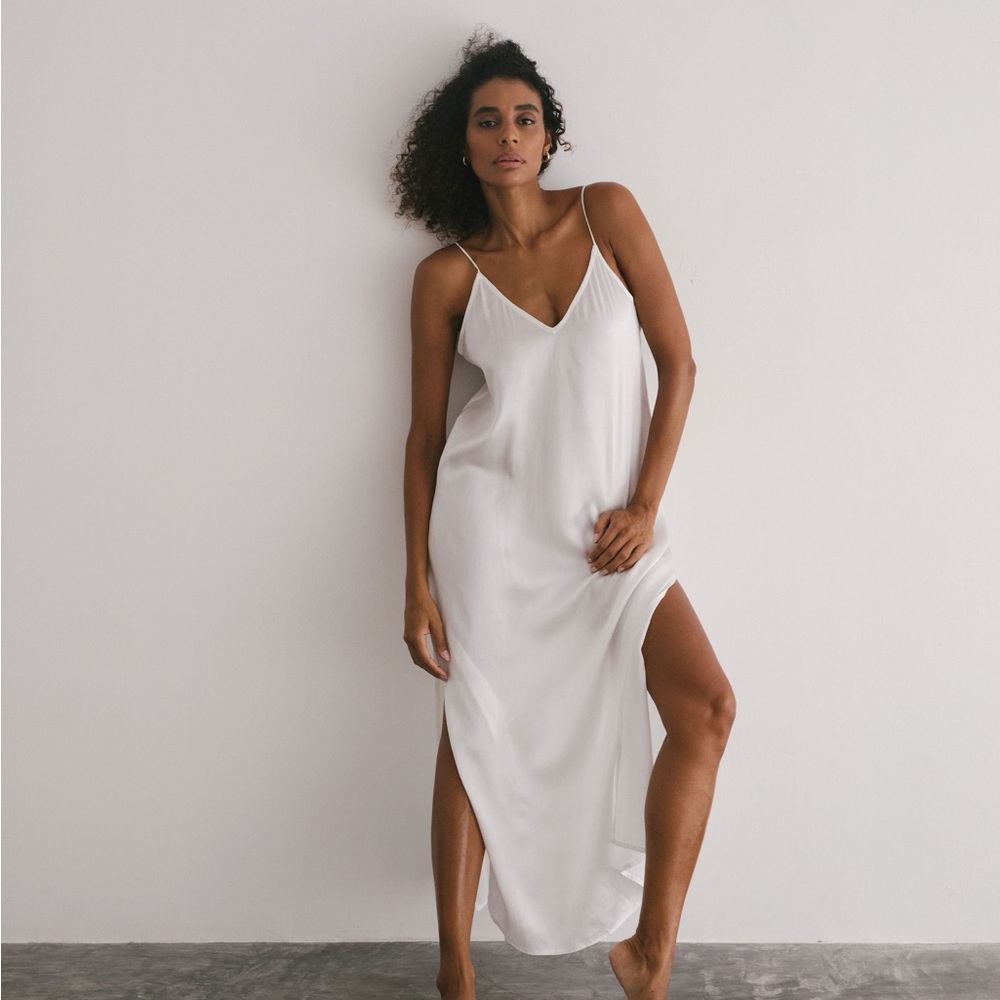 Bahhgoose silk slip dress XS/S